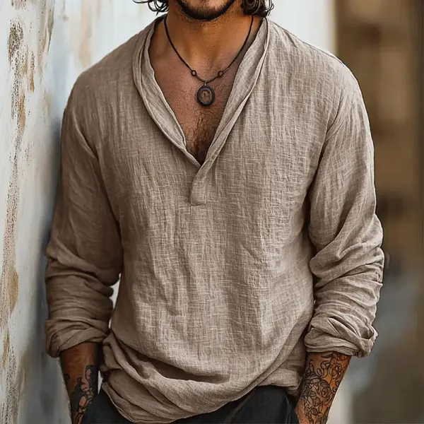 Utility Pocket Cotton Shirt