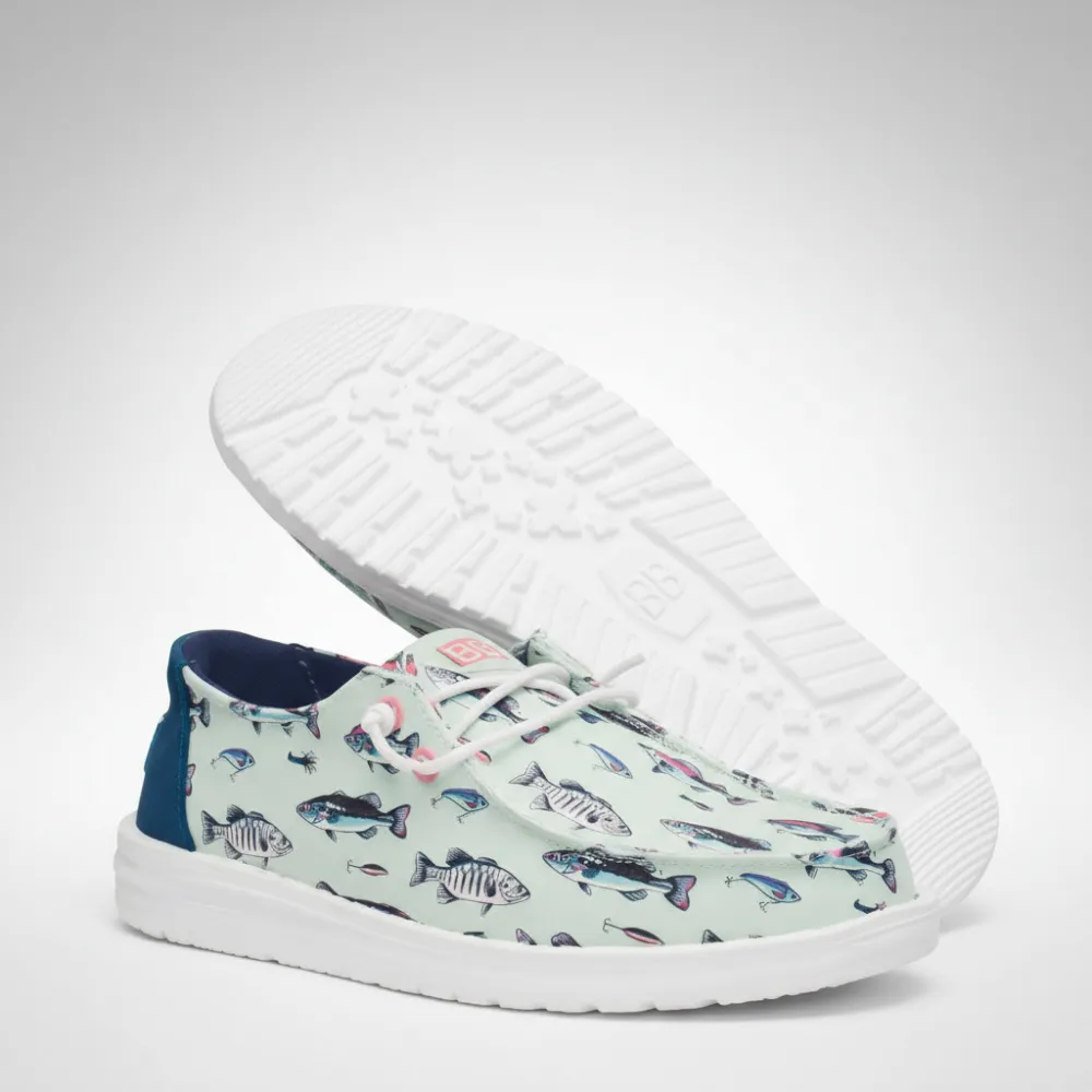 Wendy Fish Lure Casual Slip On Shoes