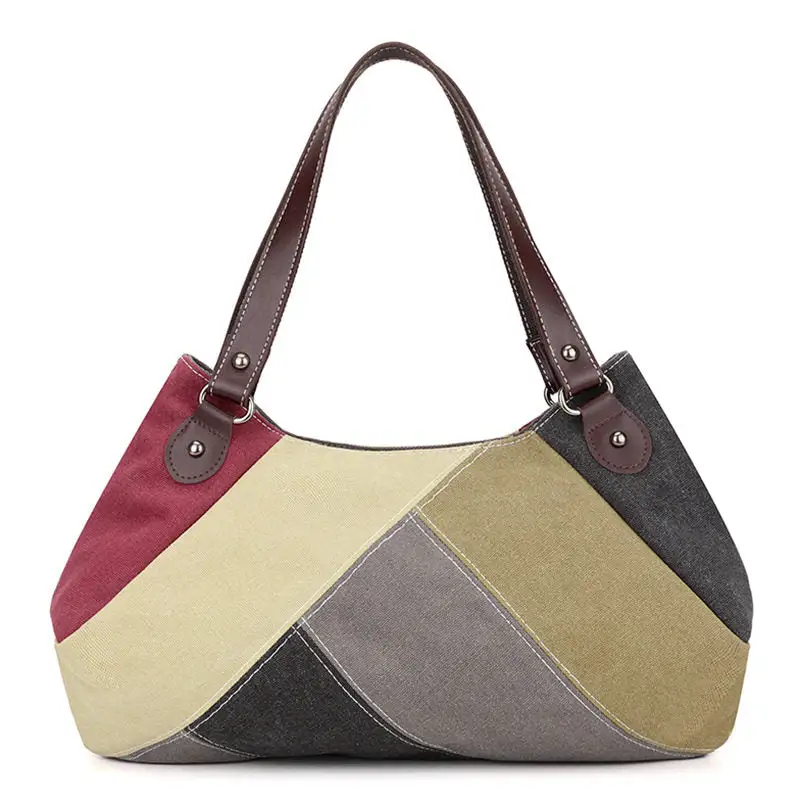 Canvas Roomy Casual Shoulder Bag