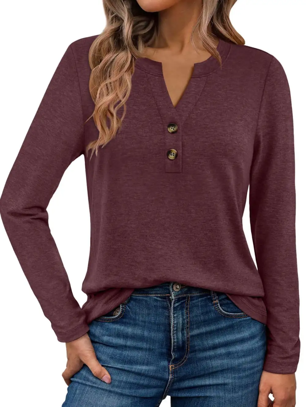 V Neck Top
