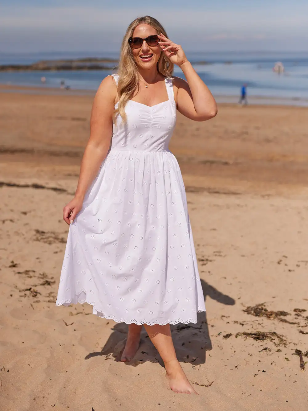 Eloise Broderie Sun Dress