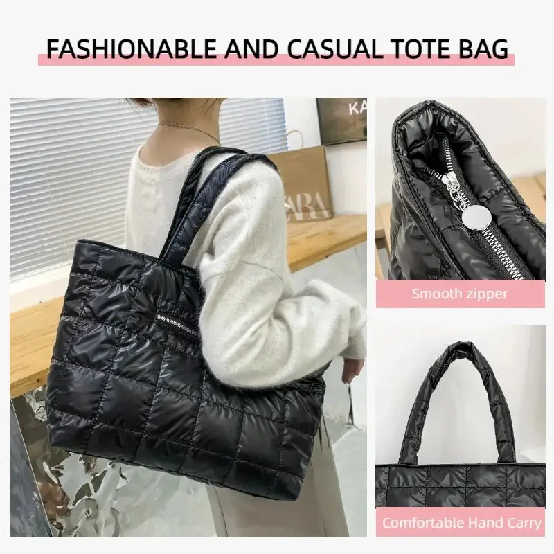 Chic Essential: High-Capacity Fashionable Women’s Tote
