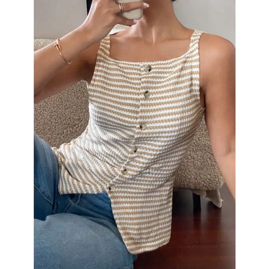 Button Down Tank