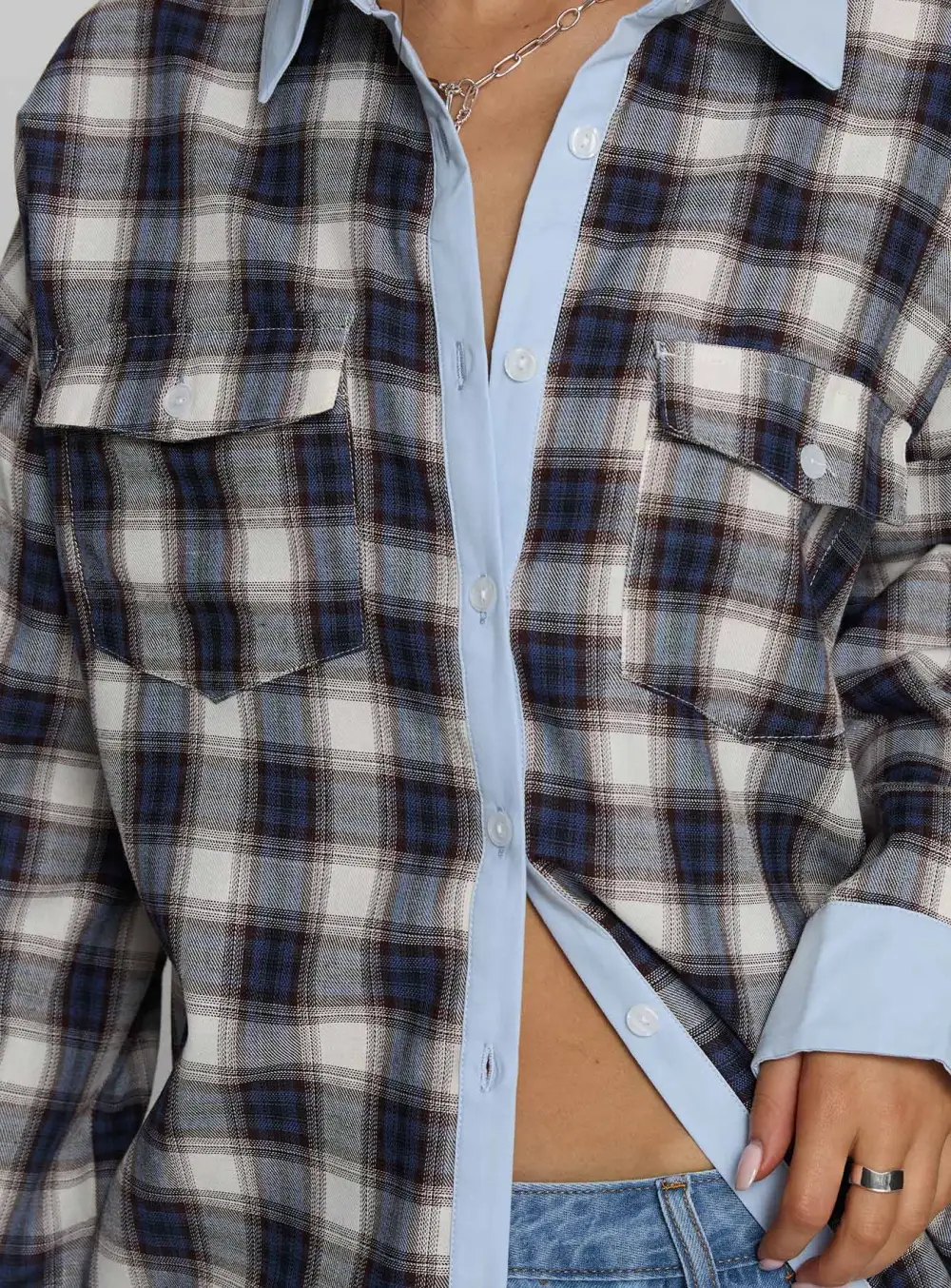 Comfort Fit Button Up Collared Shirt