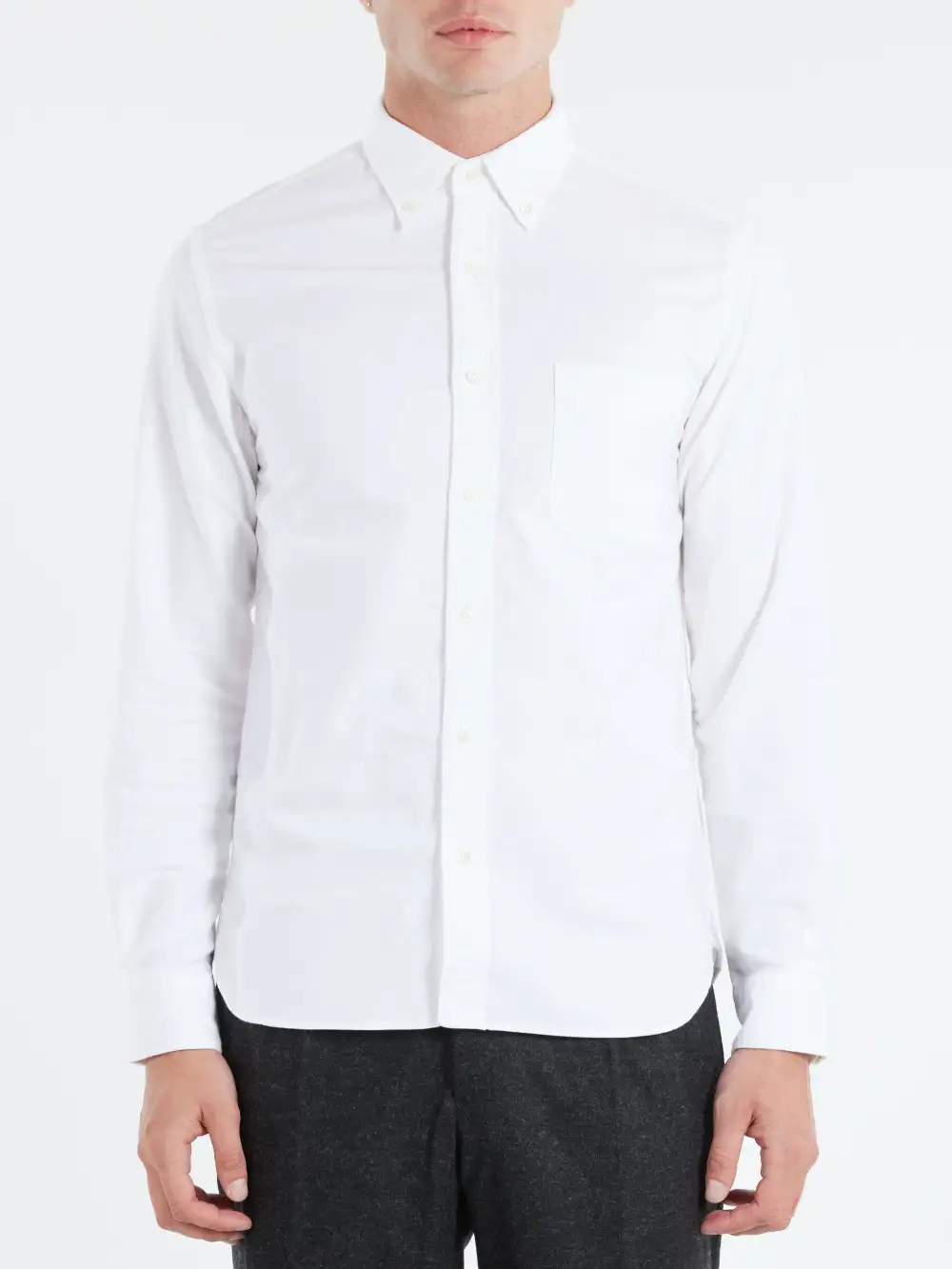 Men's Button Down Collar Long Sleeve Shirt