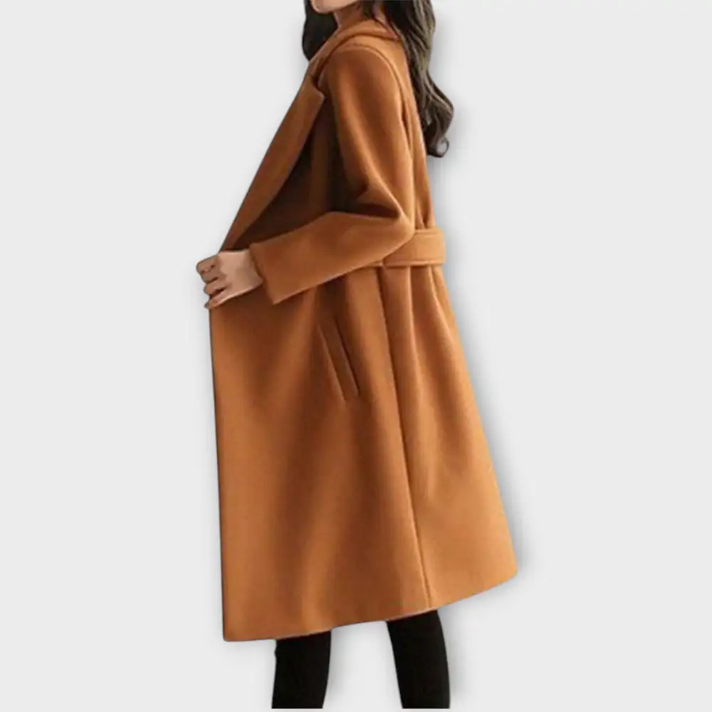 Wool Knit Coat