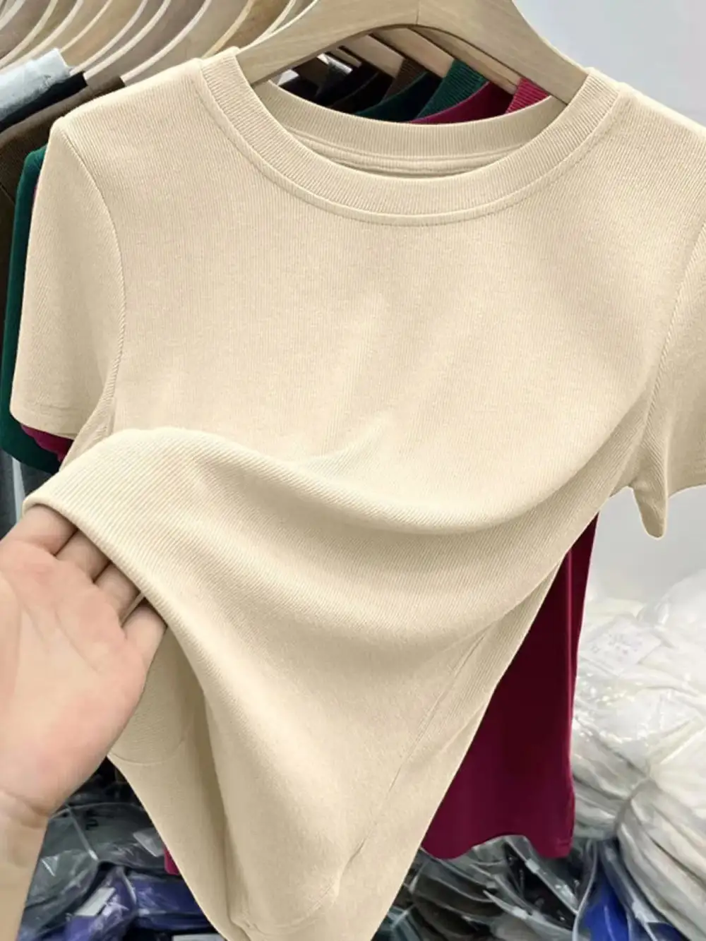 Crew-Neck Short-Sleeve T-Shirt
