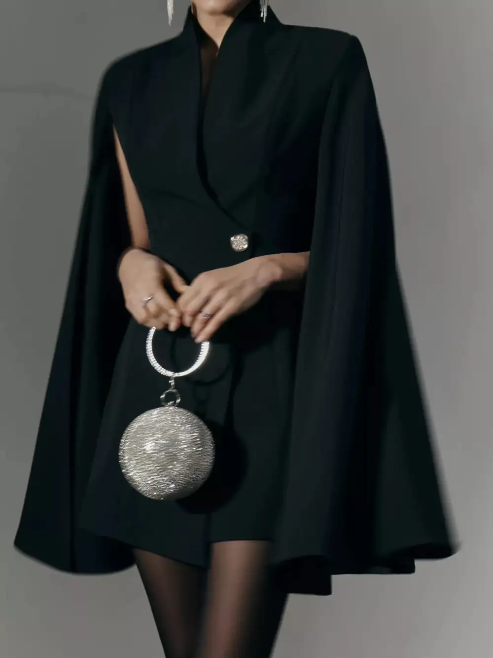 Button Mini Dress