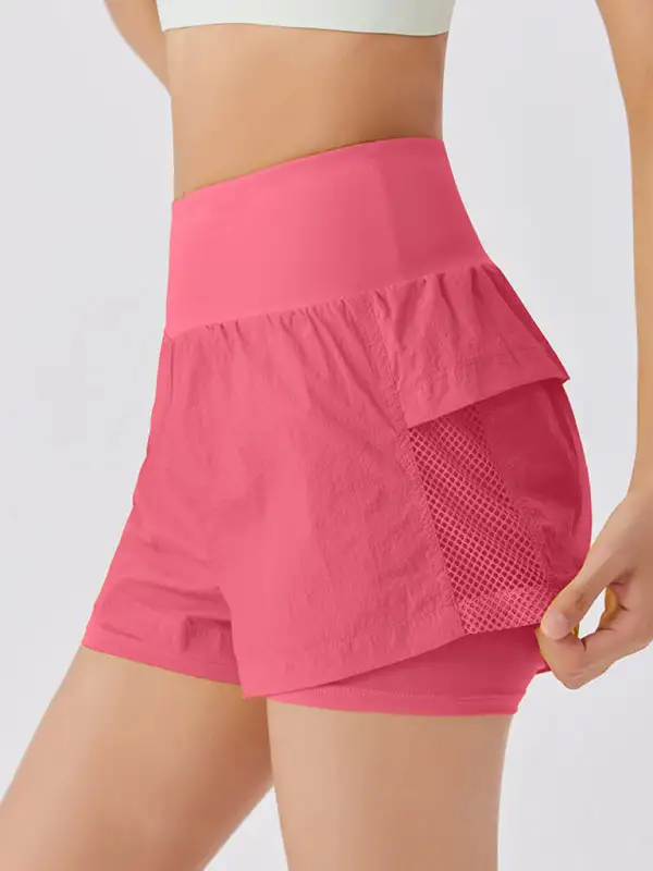 Relaxed Quick-Drying Breathable Active Shorts