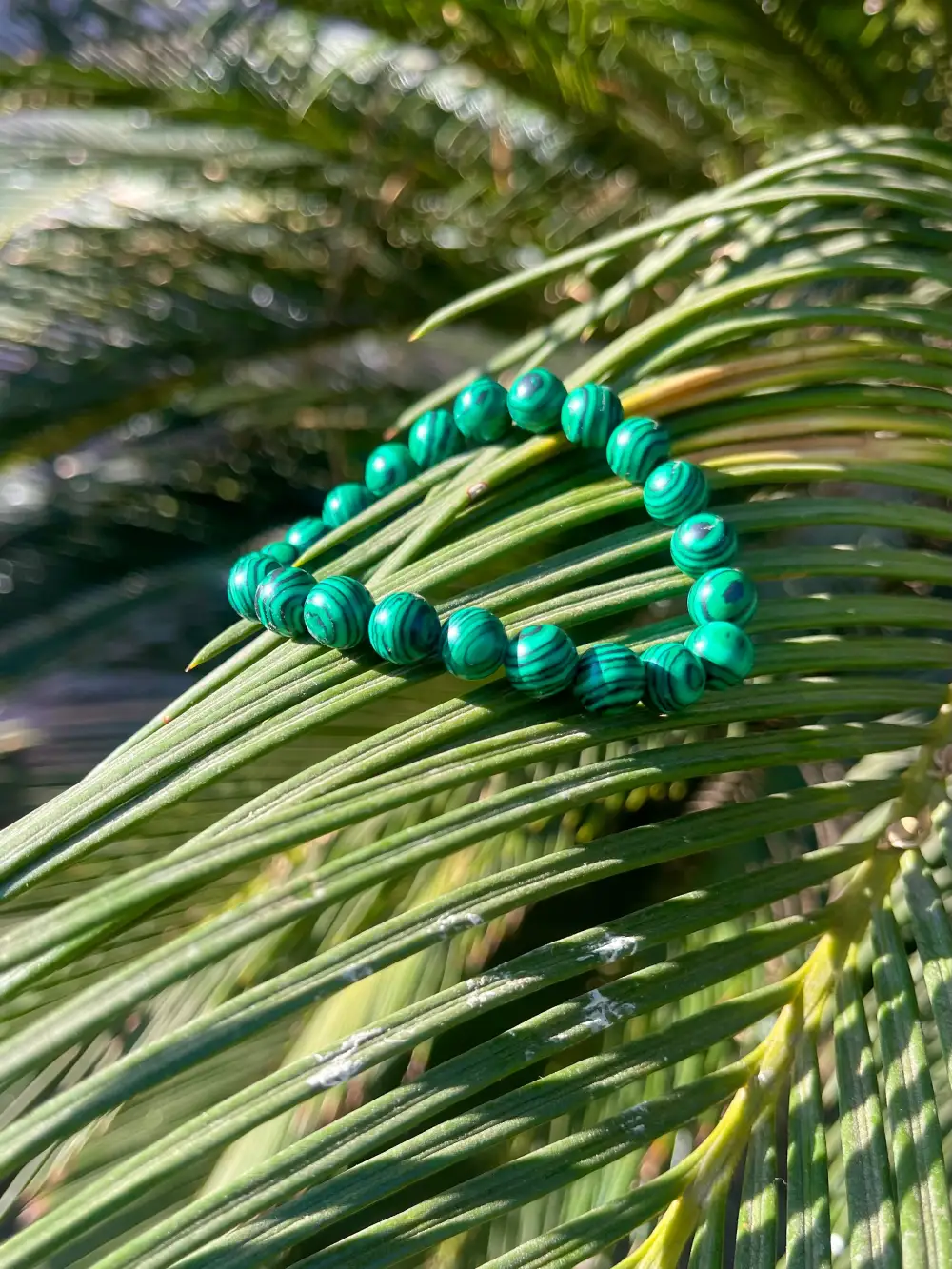 Malachite Gemstone Bracelet
