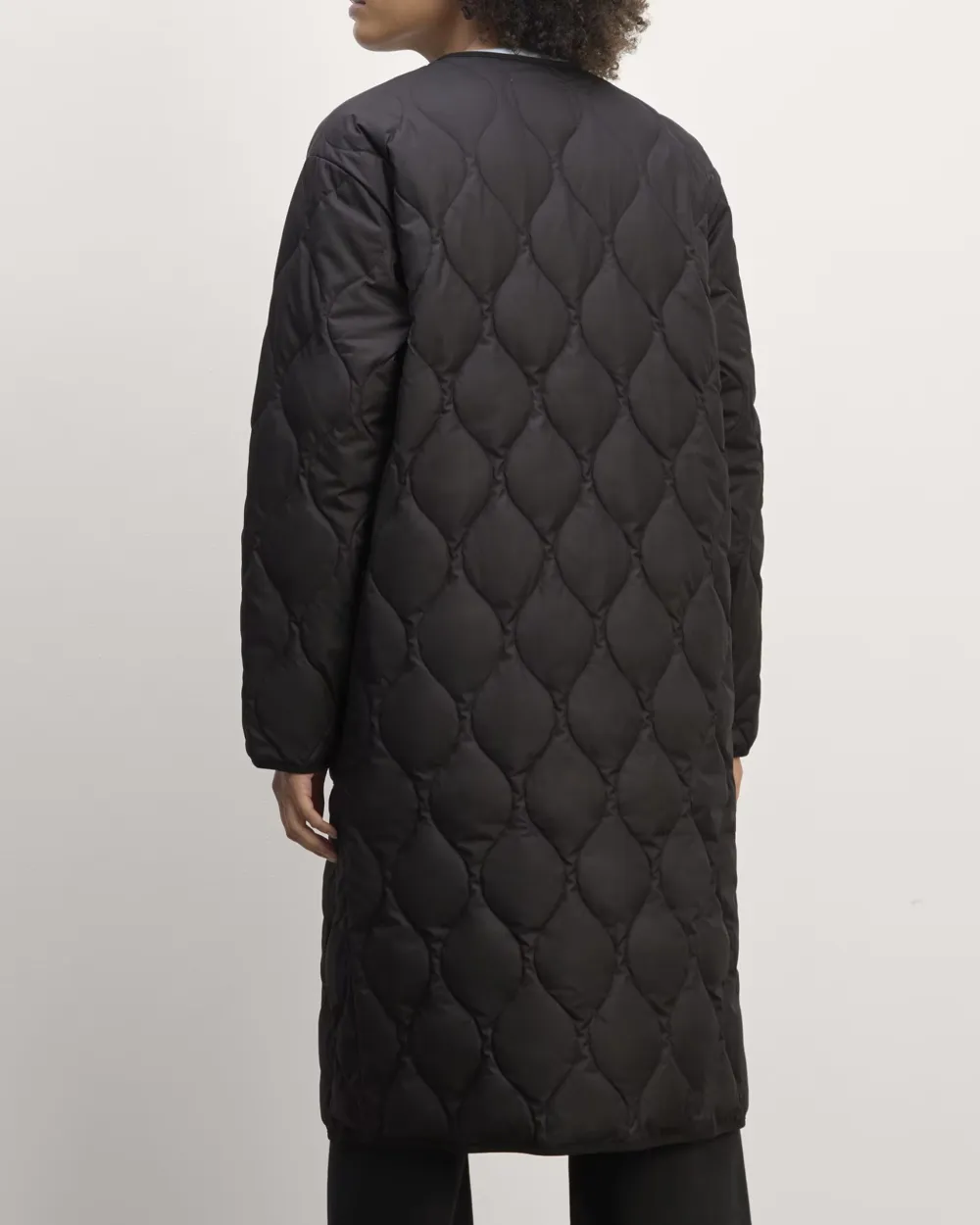 The Long Quilted Liner Coat
