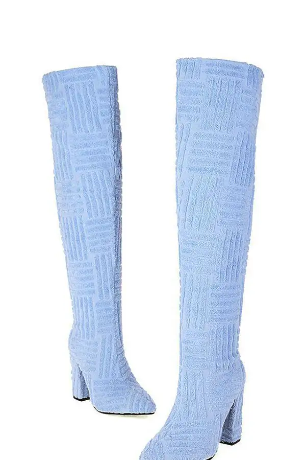 Graphic Print Boots