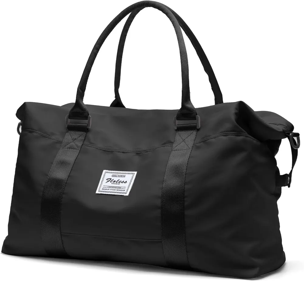 Travel Duffel Bag, Carry On Overnight Weekender Bags for Women
