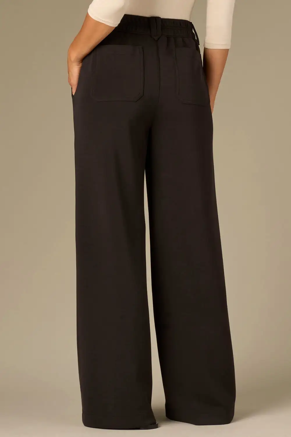  Wide Leg Glider Petite Pants Patch Pockets