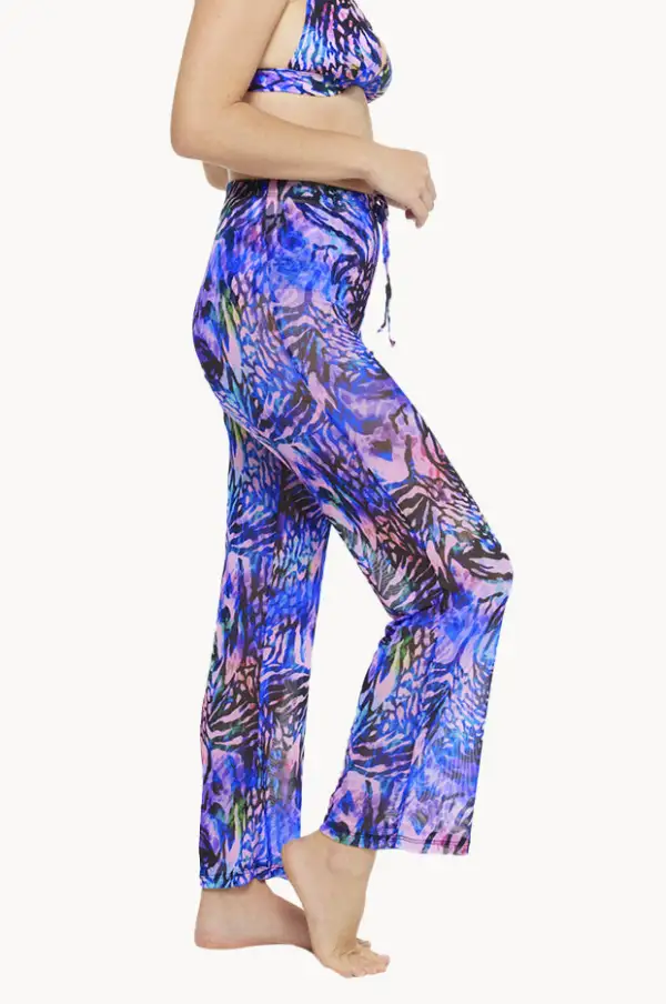 Lightweight Mesh Cropped Pants