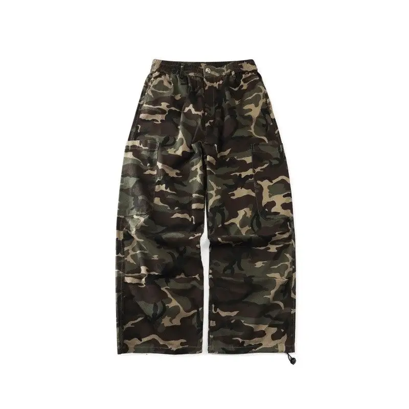 Men's Jogger Cuffed Camouflage Cargo Pants