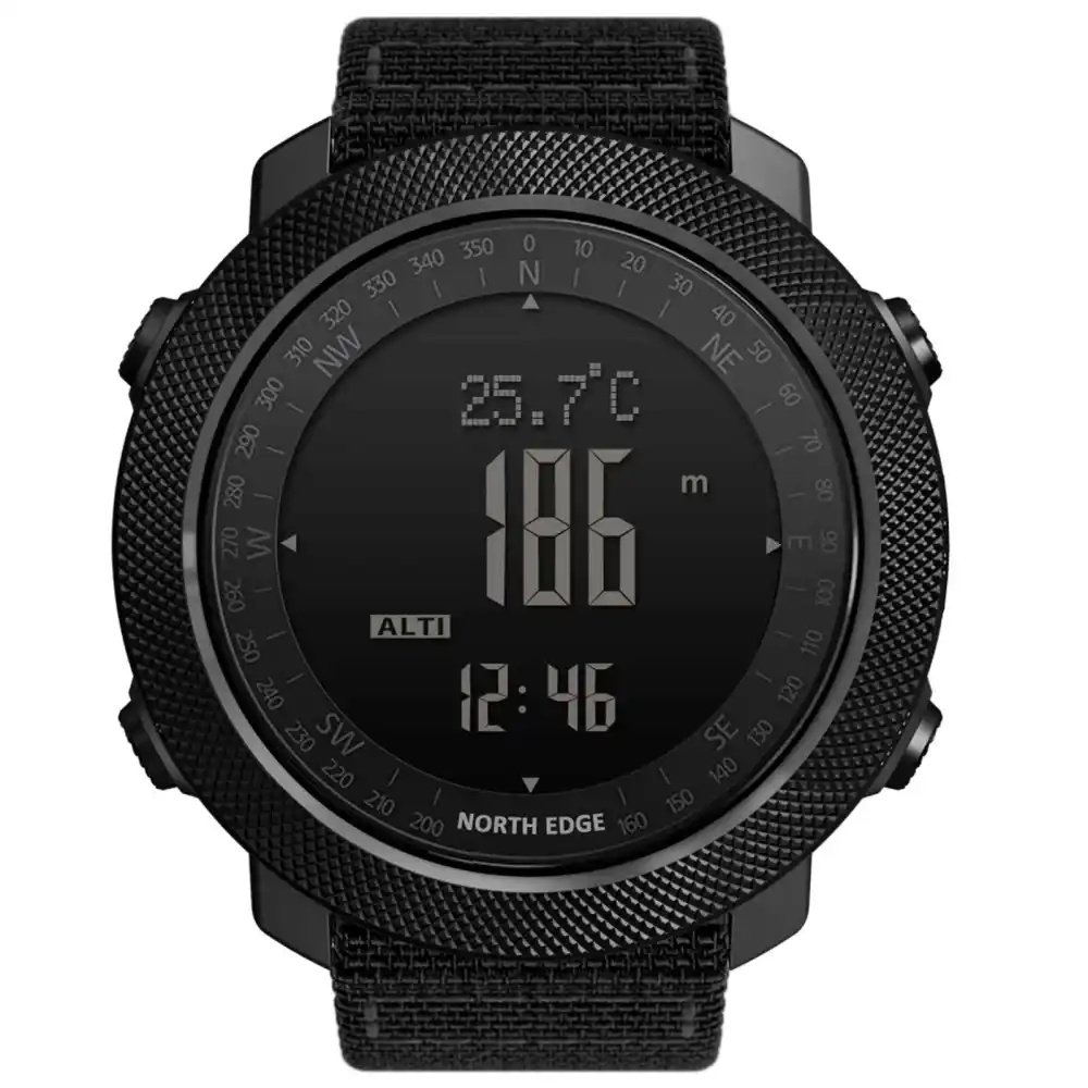 North Edge Men's sport digital military watch APACHE