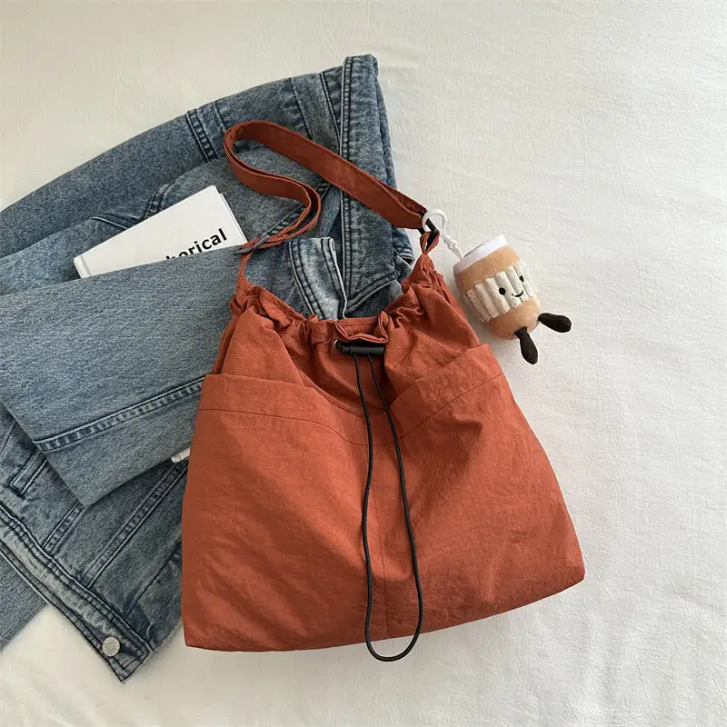 Drawstring Bucket Bag