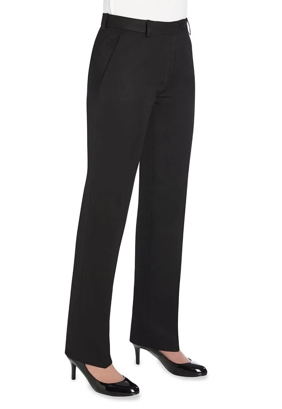 Women's Modern Straight Leg Suit Trousers