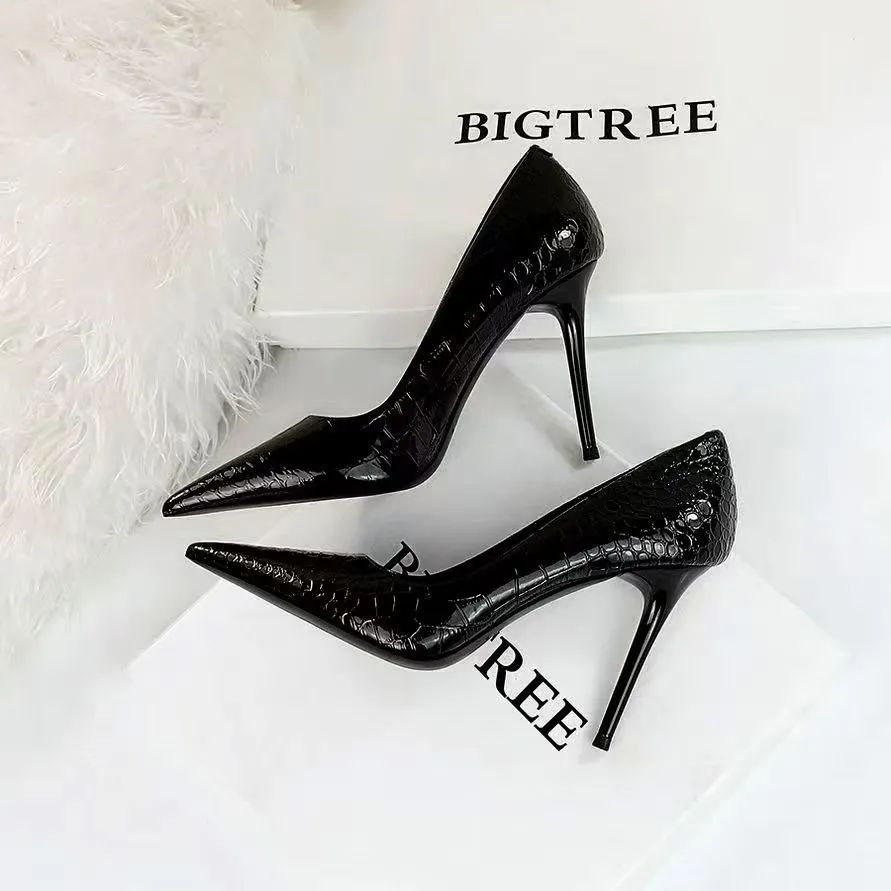 Pointed Toe Stiletto Dress Heels
