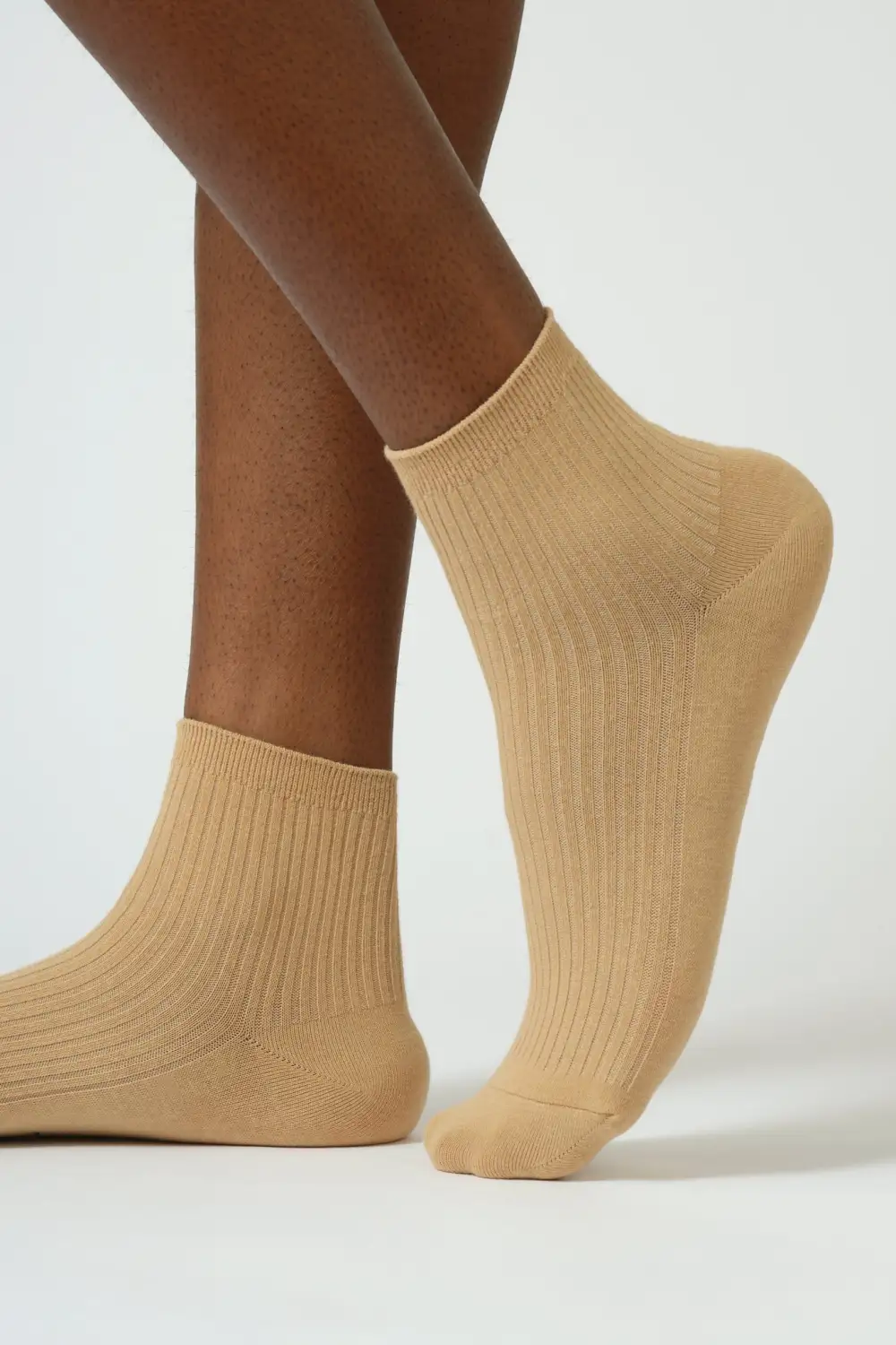 Minimal Short Cotton Blend Socks