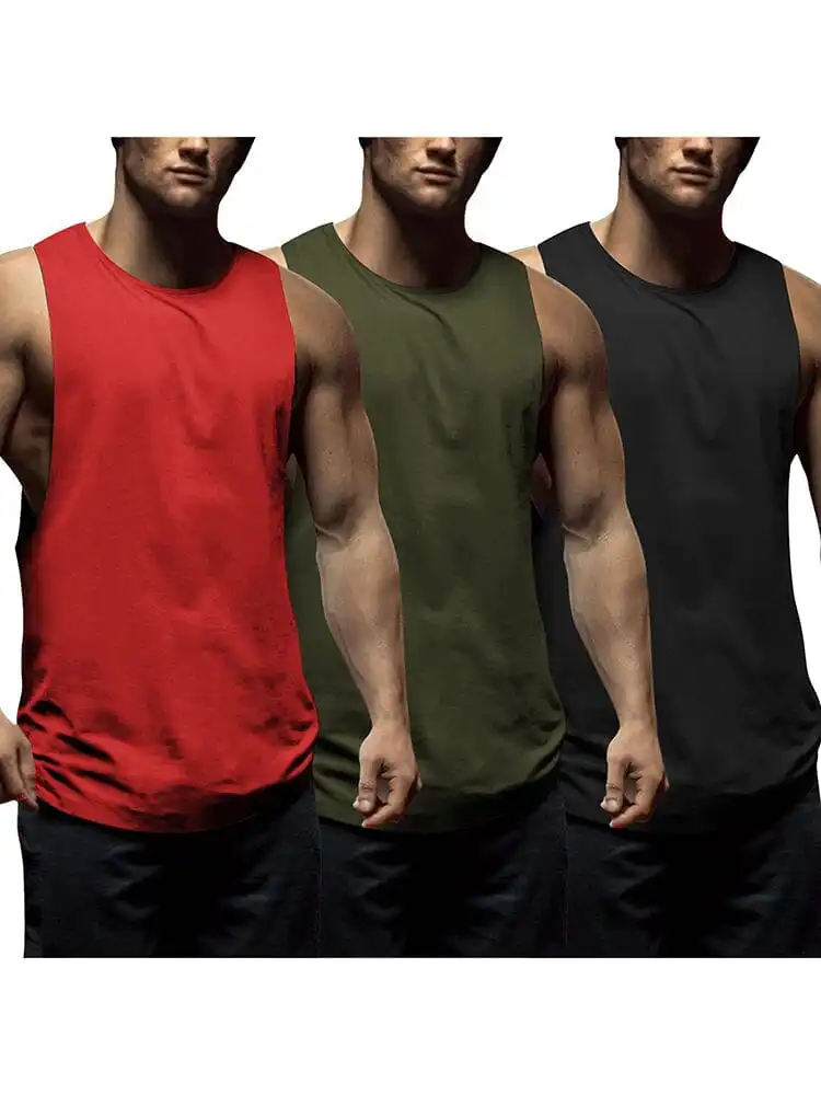 Clean Cut Muscle Cut Tank Top