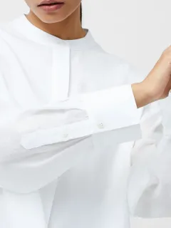 Loose Drop Shoulder Cotton Business Shirt