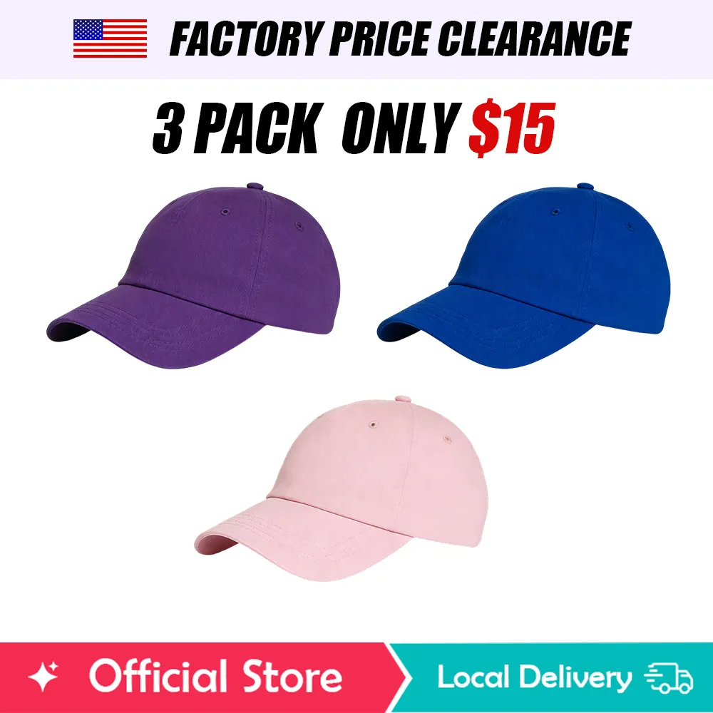 3 PACK Off-Duty Cap