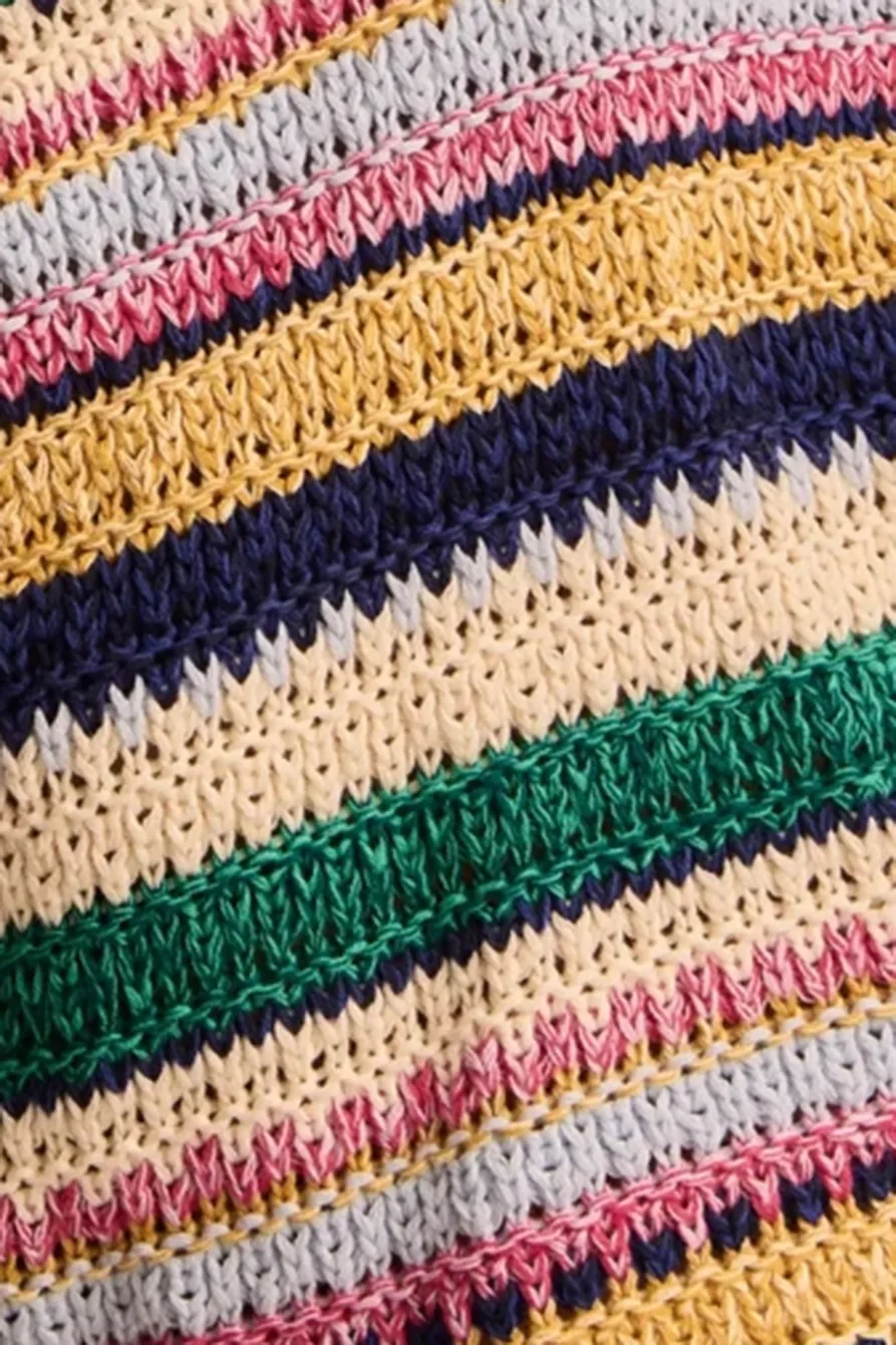 Multi Com Bocrochet Hoodie