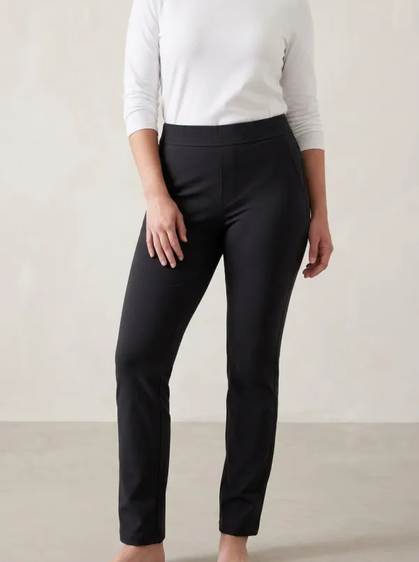 Easy-Wear Mid-Rise Stretch Women's Stretch Mid-Rise Pants