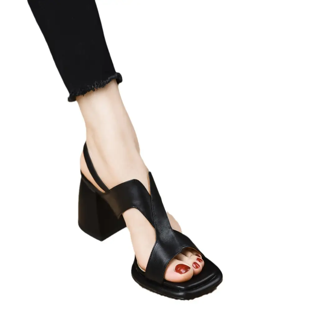 Buckle Strap Open Toe Sandals