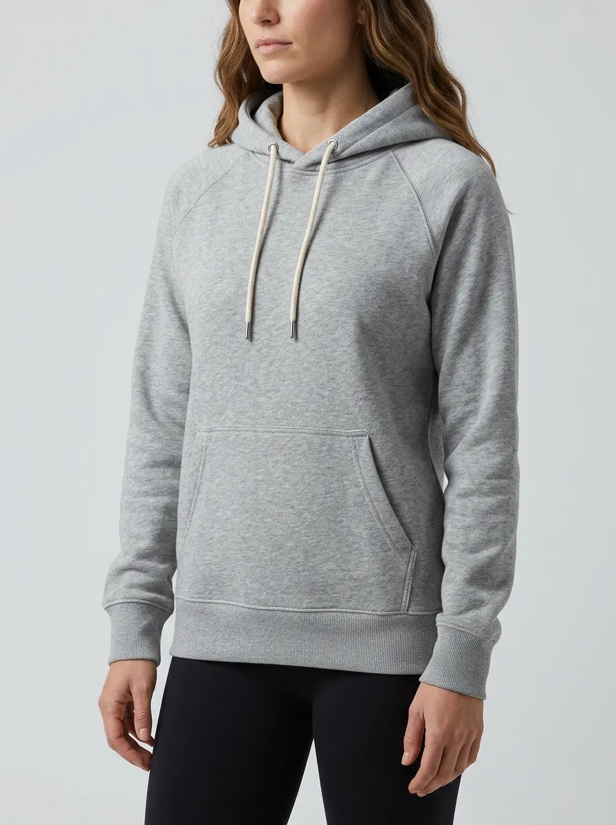 Women's Laid-Back Understated Printed Hoodie