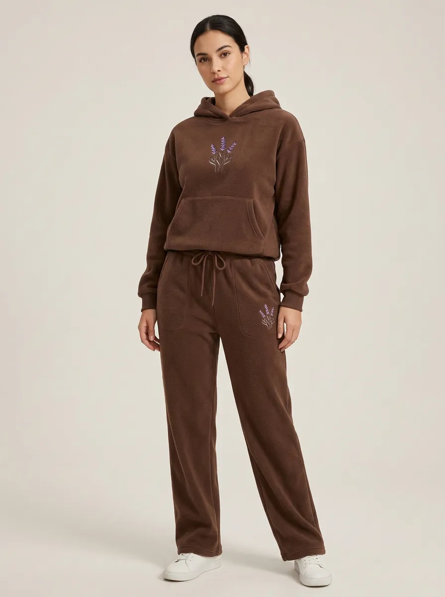 Women's Embroidered Lounge Set