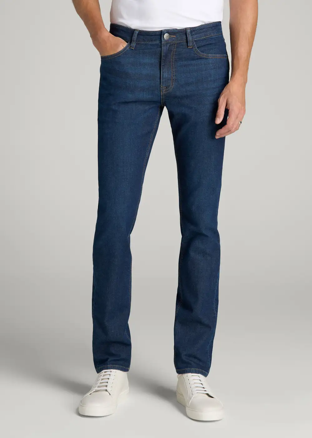 Men's Slim Fit Fleece Jeans