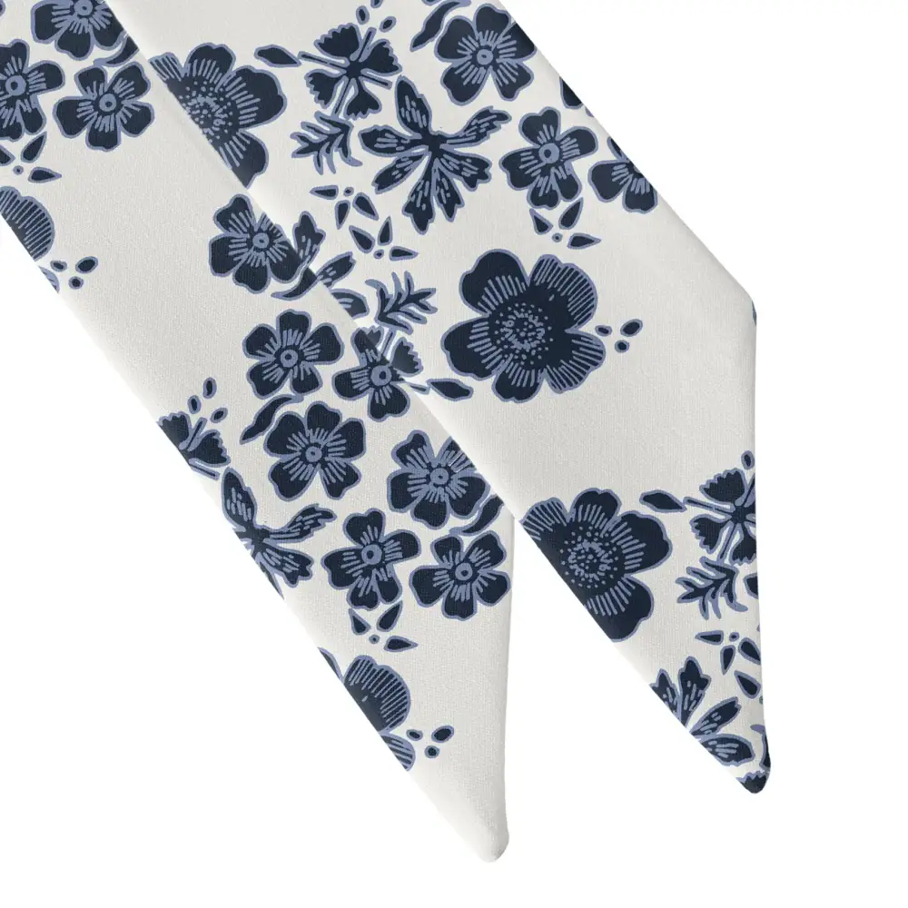 Zak Floral Pattern Hair Scarf