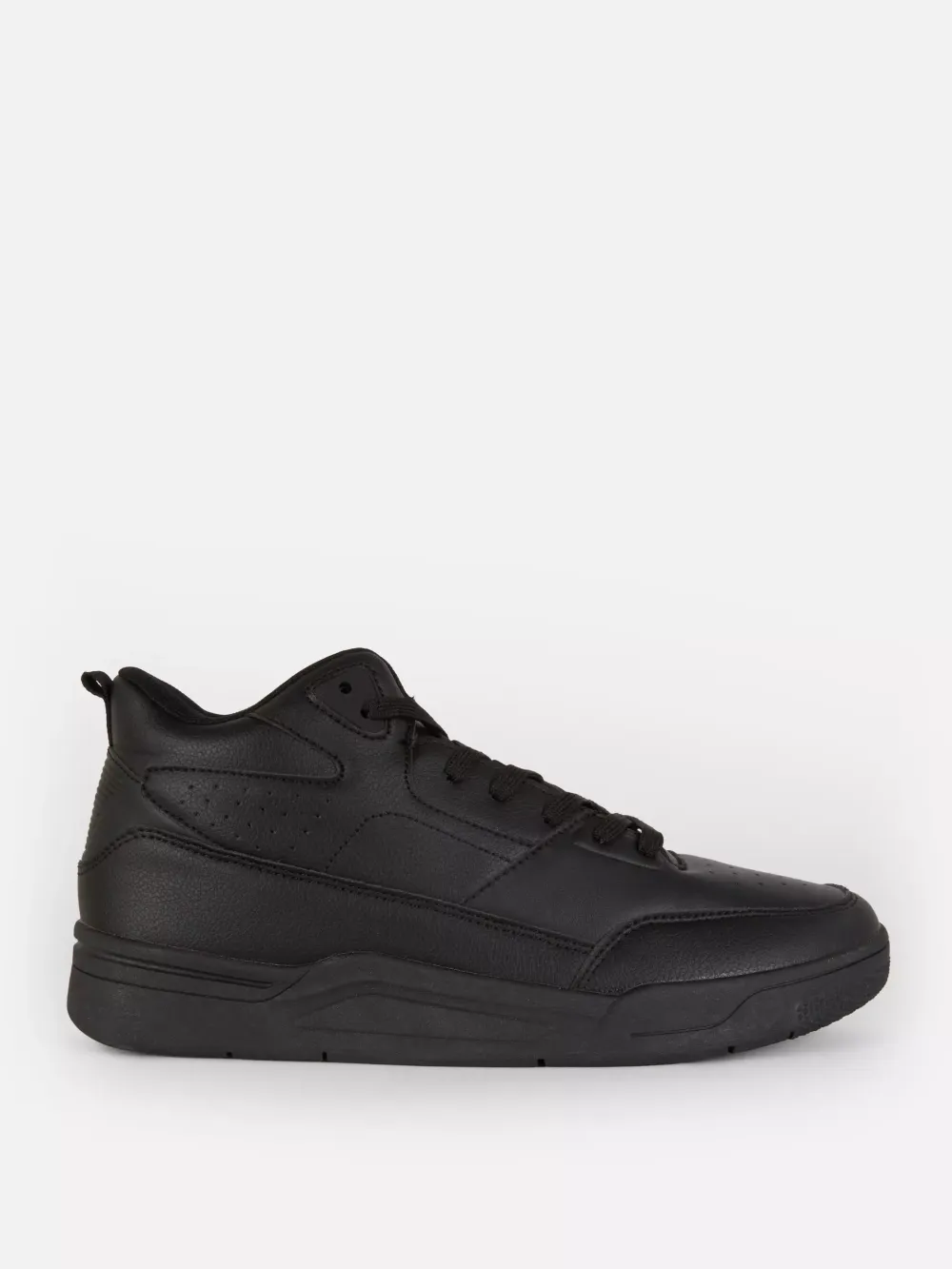 High-Top Simple And Versatile Rubber Lace-Up Sports Shoes