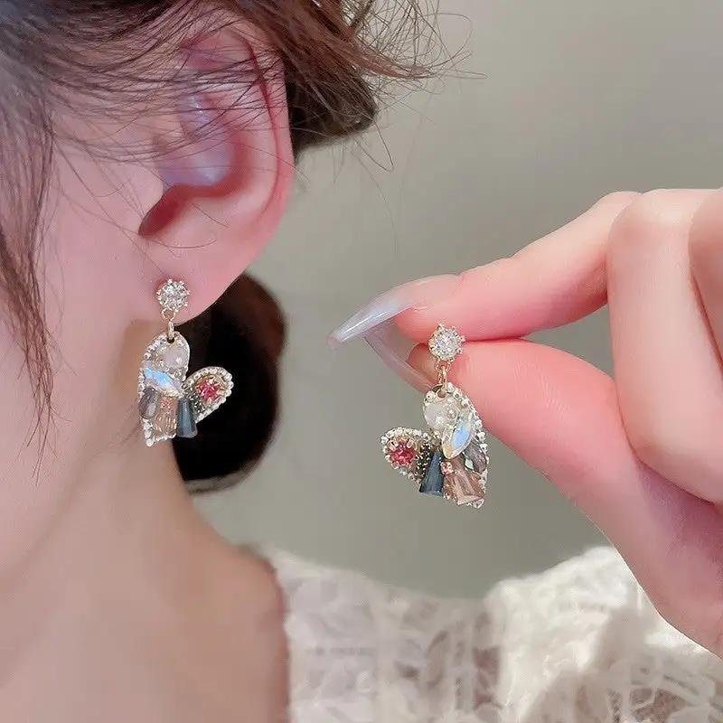 Bohemian Heart Statement Earrings