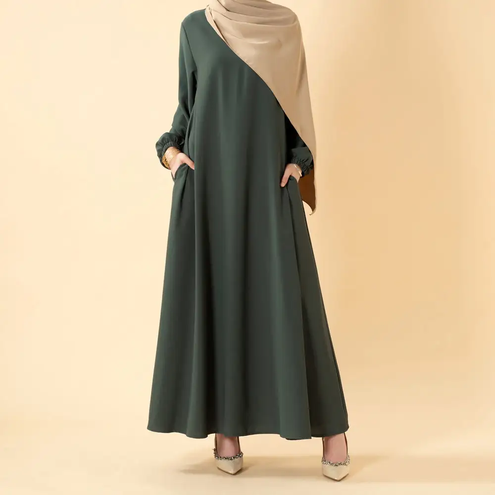 Relaxed Flowing Modest Maxi Dress