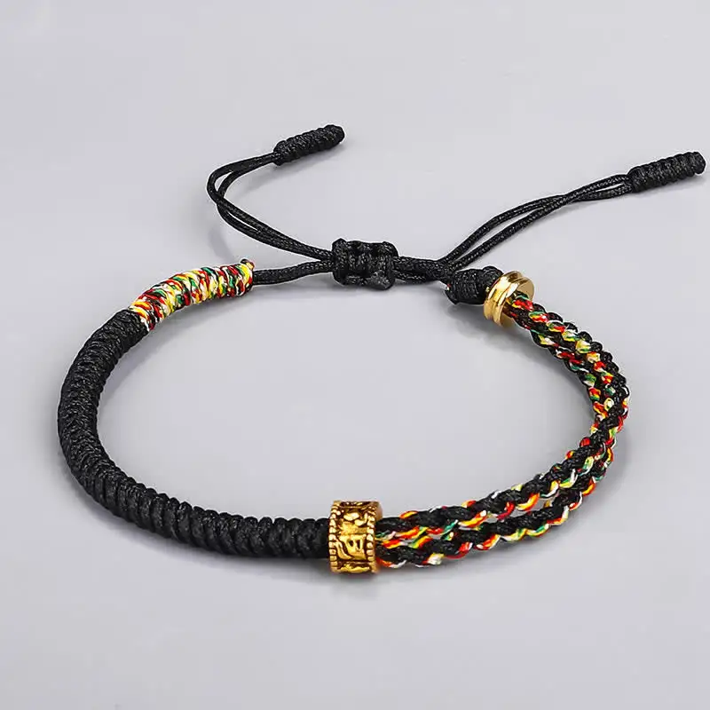 Om Mani Padme Hum String Bracelet