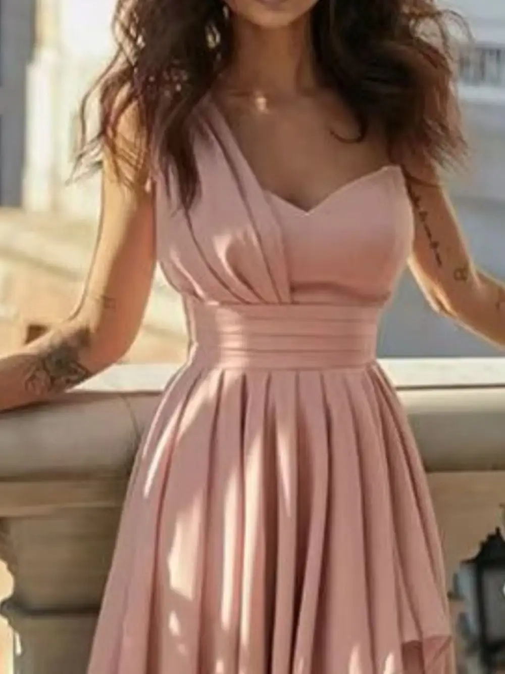 Shoulder Dress Casual