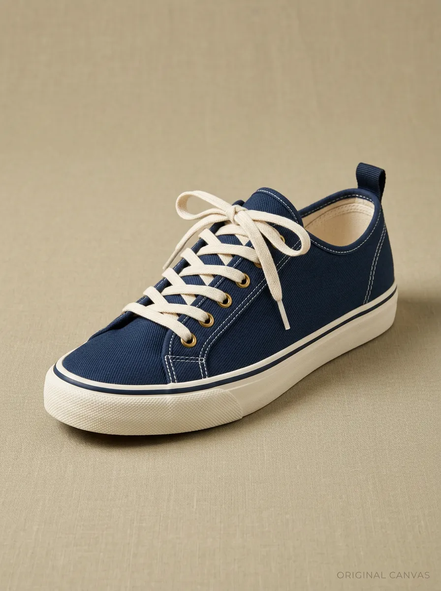 Modern Graphic Sport Look Men's Canvas Shoes