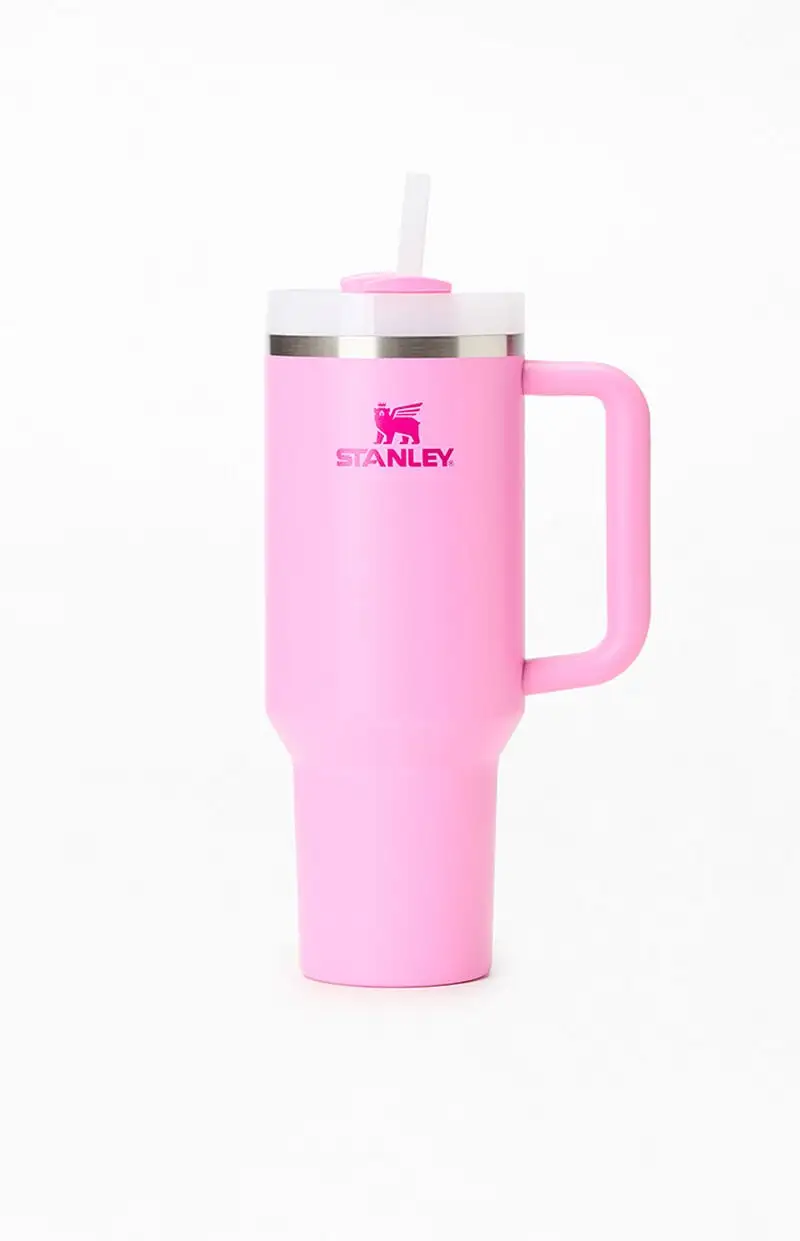 Stanley Pink The Quencher H2.0 FlowState 40 oz Tumbler