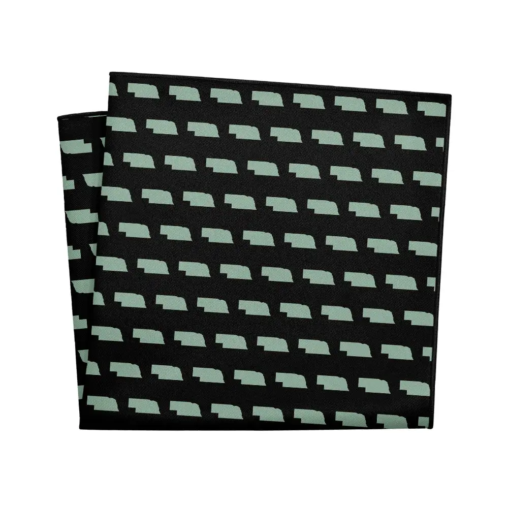 Neat Composed Suit Pocket Square