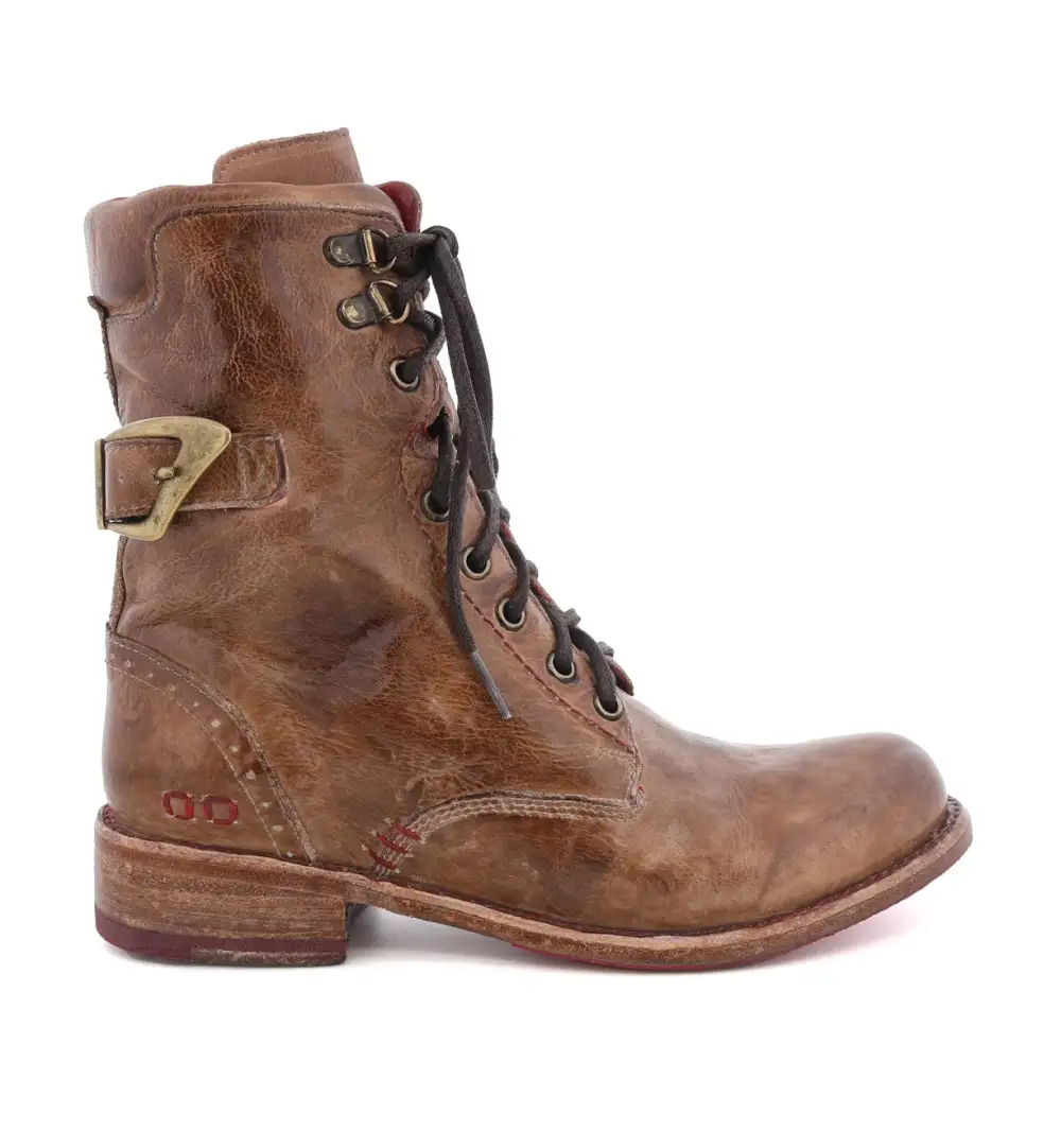 Wingtip Lace-Up Combat Boots