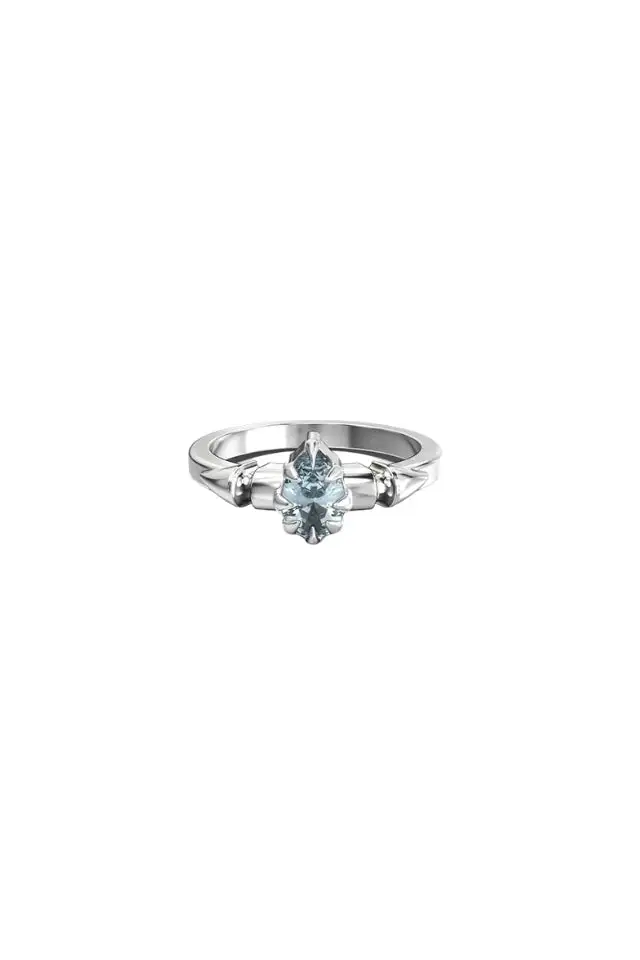 Topaz Claw Ring