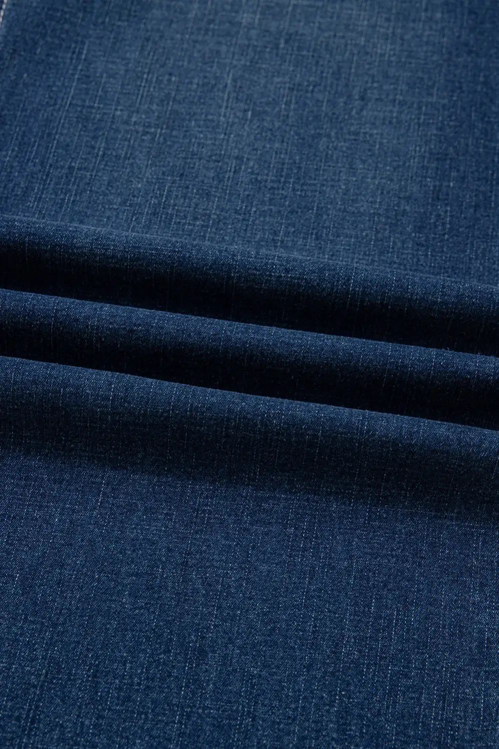 Loose Fit Cuffed Denim Jeans