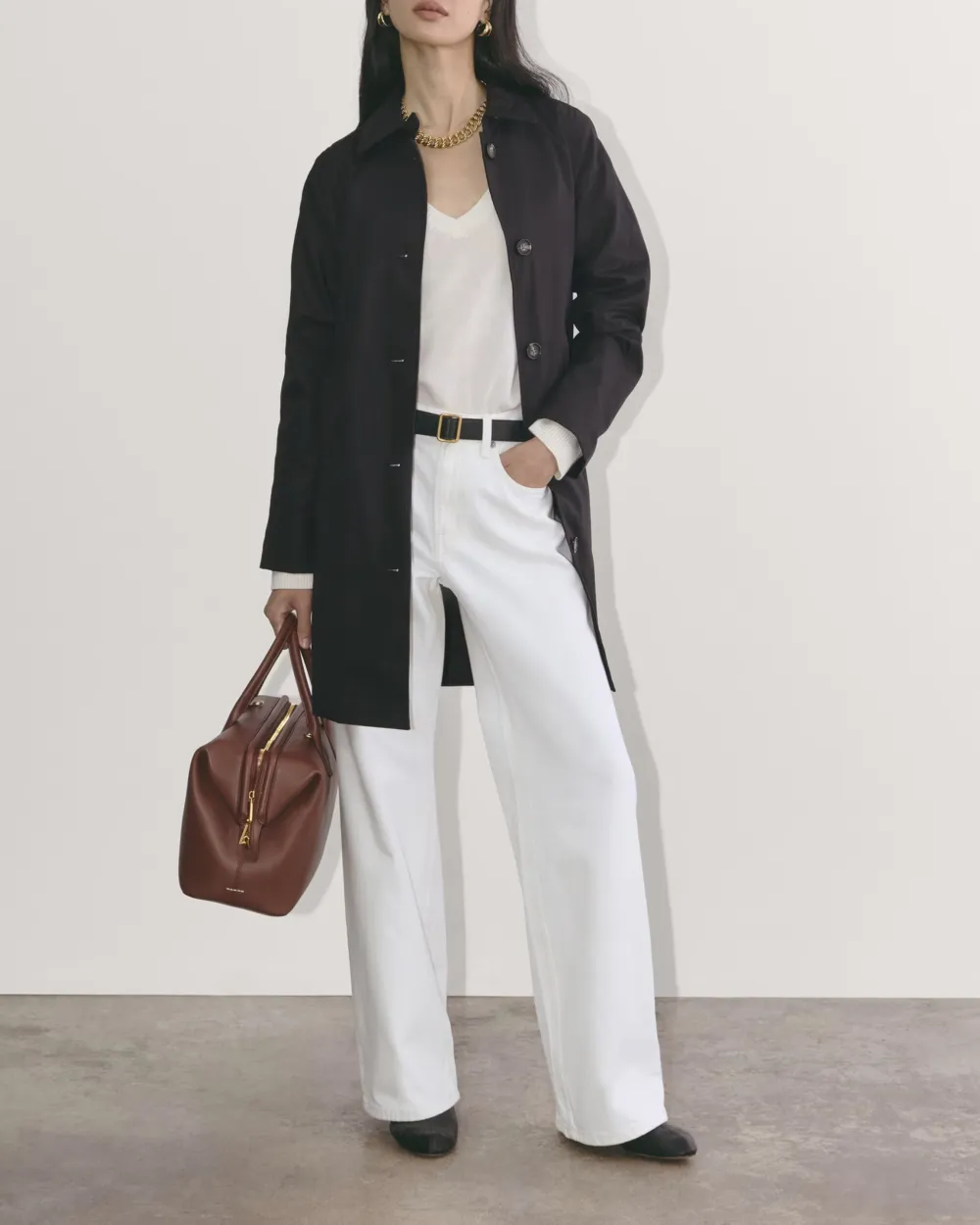 The Slant Pocket Mac Coat