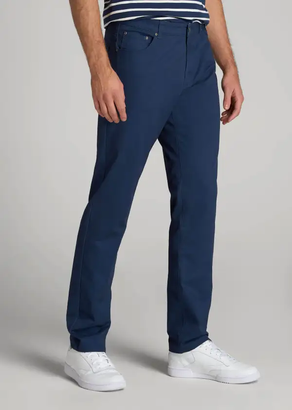 Men's Modern Straight Leg Cotton Pants