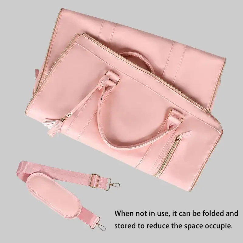 Pleated Travel Bag