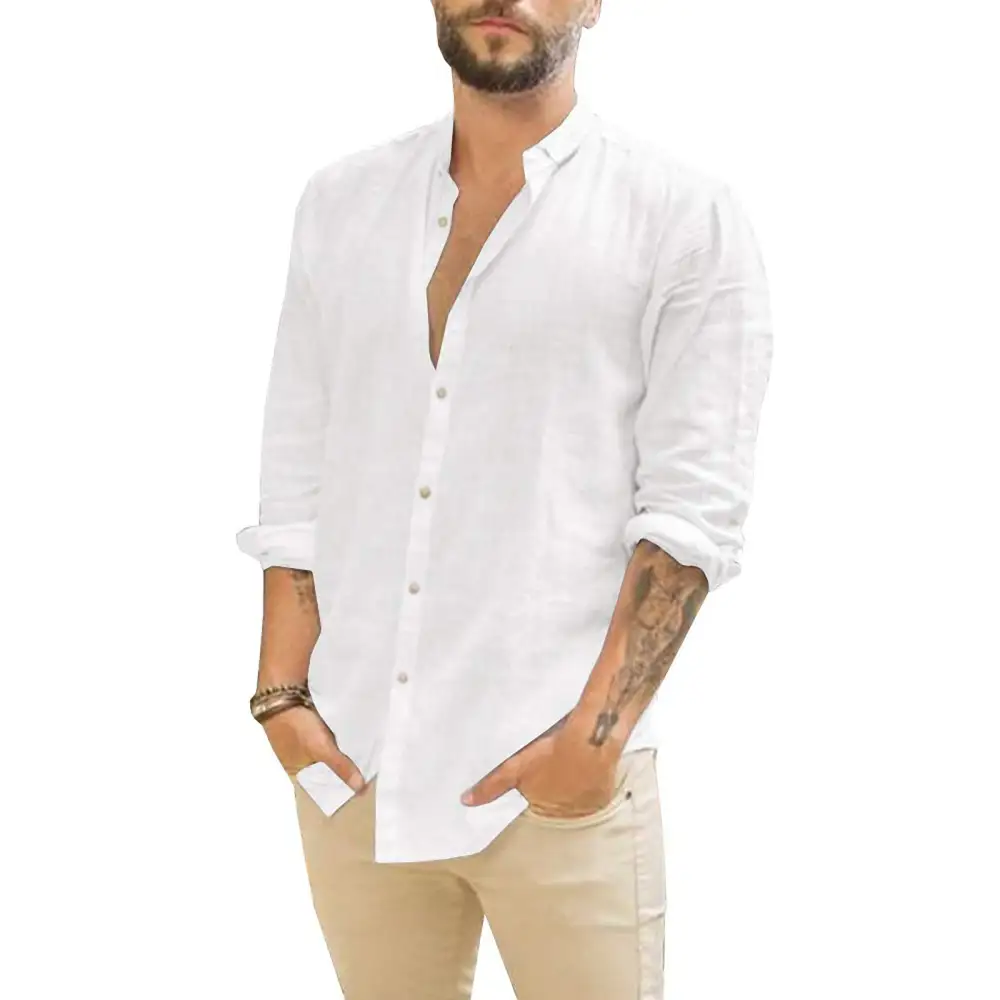 Classic Linen Everyday Casual Shirt